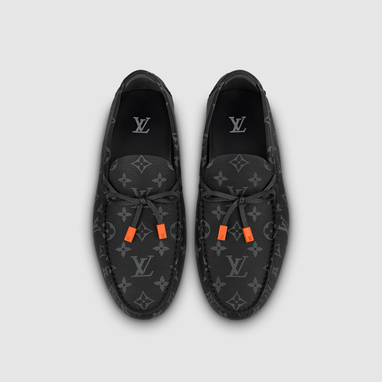 Giày Lười Louis Vuitton Driver Mocassin Nam Monogram